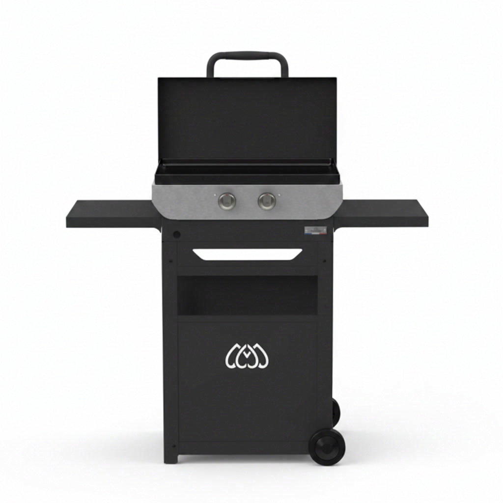 Le Marquier Plancha ORIGINAL électrique 260 Édition Duo - Caisse et couvercle inclus