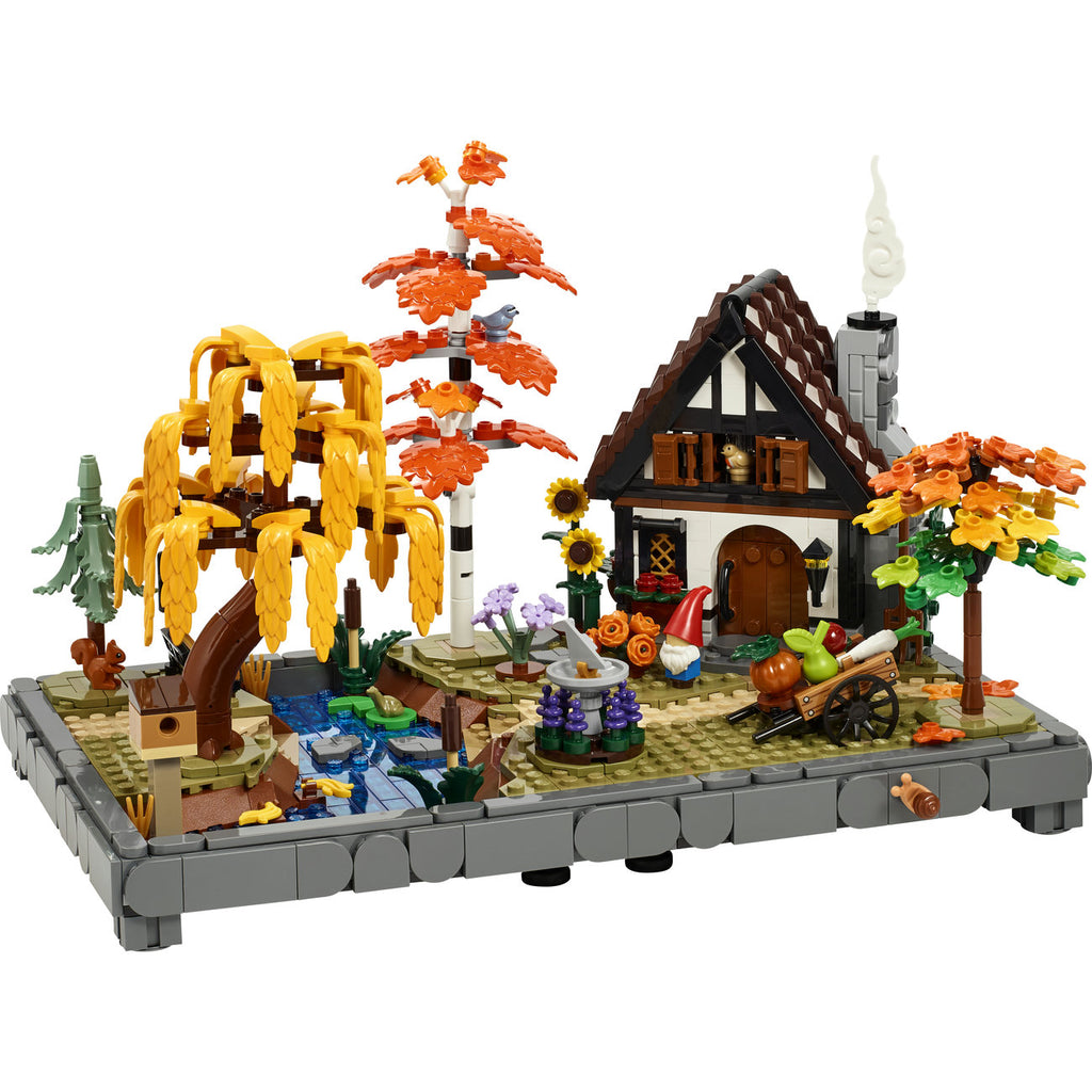 LEGO Icons 11372 Jardin automnal de maison de campagne