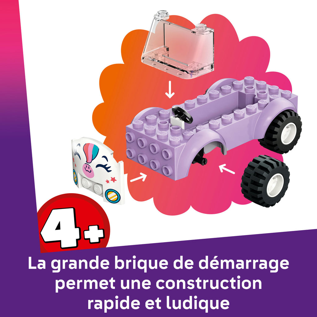 LEGO Friends 42675 Voiture de livraison du gâteau licorne