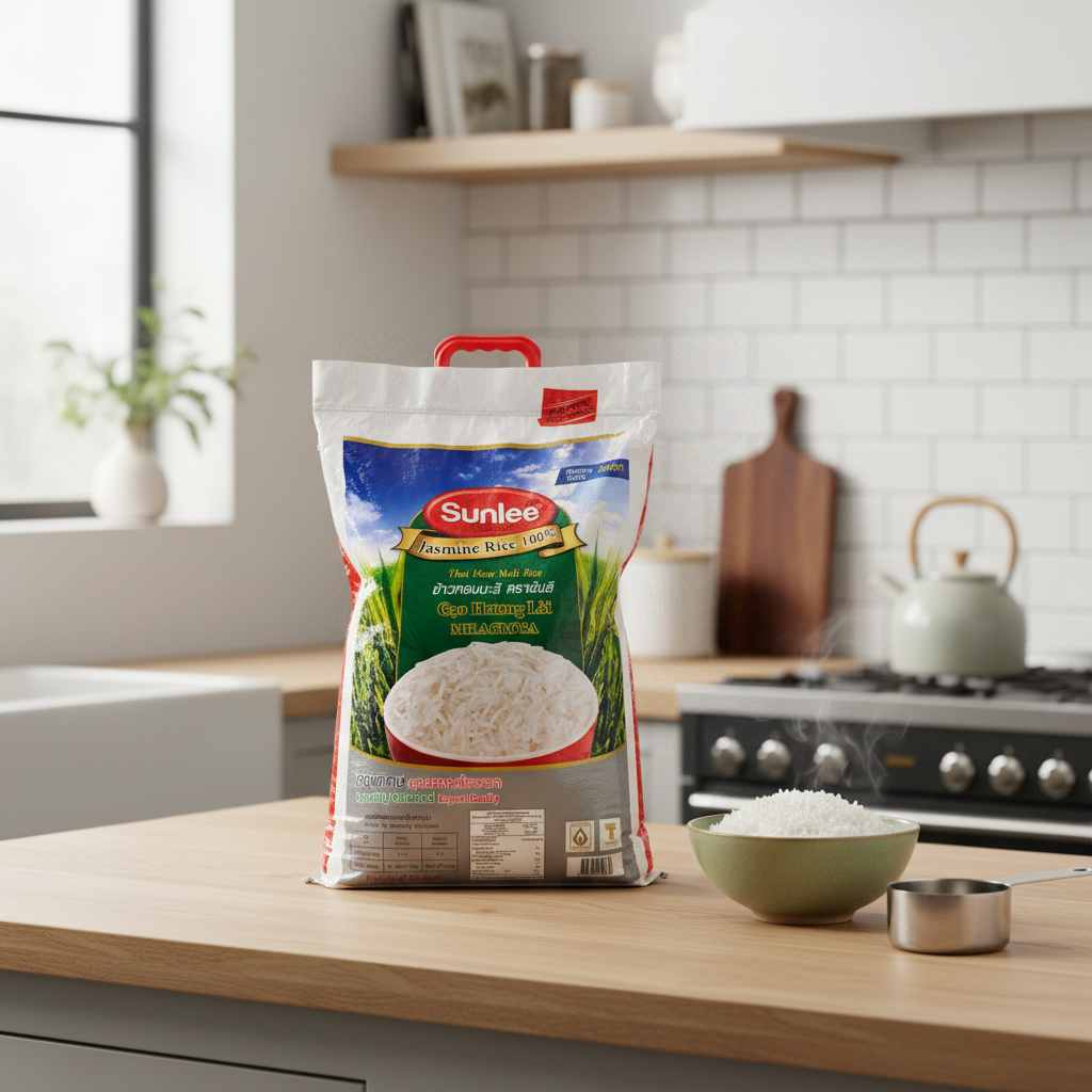 Sunlee Nouvelle récolte 2026 Riz jasmin Thaï Hom Mali Qualité supérieure 10 kg