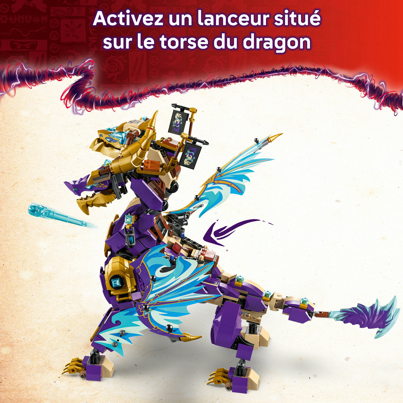 LEGO Ninjago 71836 Le Dragon Arche de la concentration