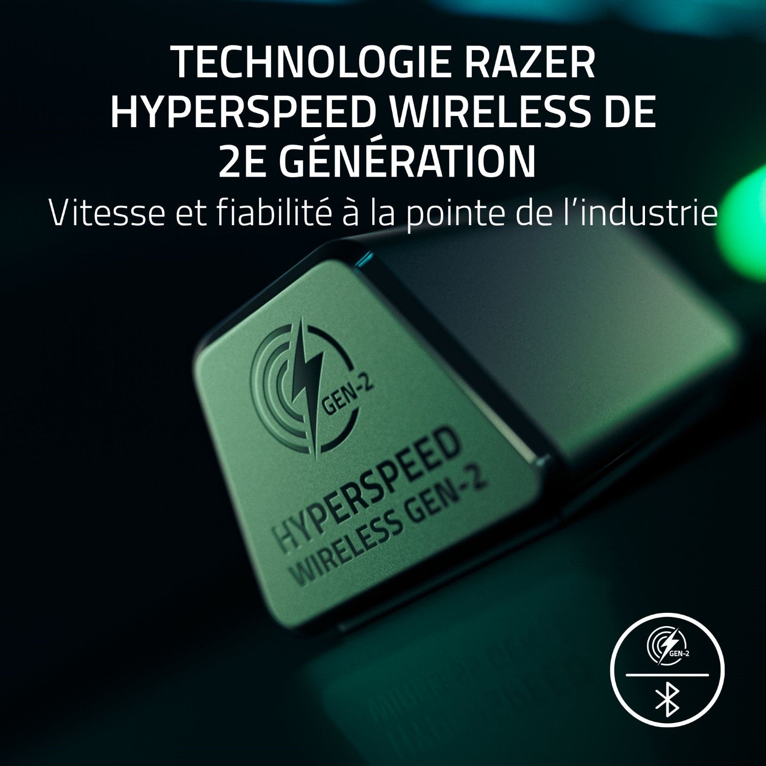 Razer BlackShark V3 Pro Casque Gaming sans fil - Noir