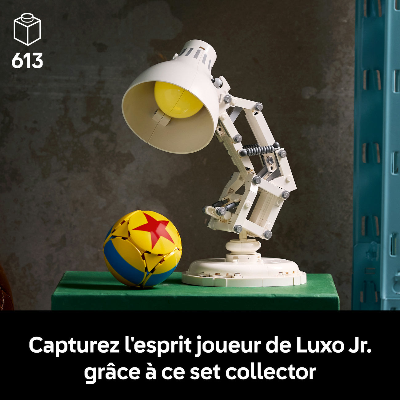 LEGO Ideas Disney Pixar 21357 Luxo Jr. Set de Construction