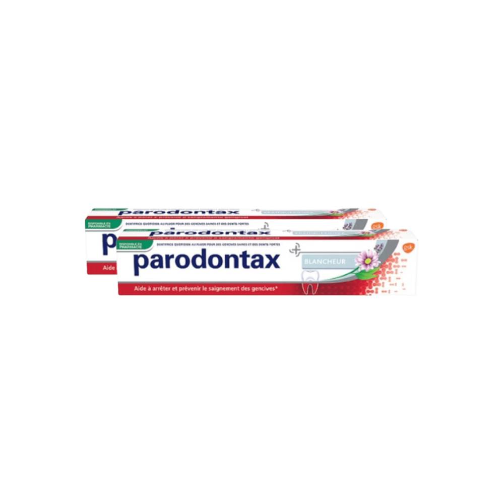 parodontax Dentifrice blanchissant pour gencives saines - 75 ml - Lot de 2 (2 x 75 ml = 2 tubes)