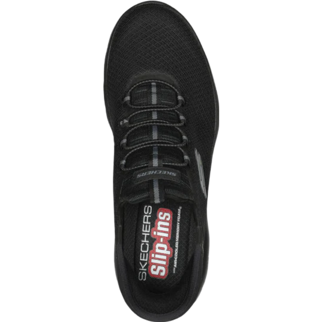 SKECHERS Summits - High Range Slip-Ins Noir
