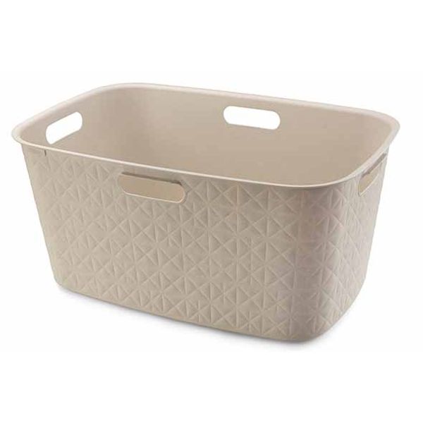 CURVER Corbeille à linge SOFTEX 45L 59.0 x 38.0 x 27.5 cm