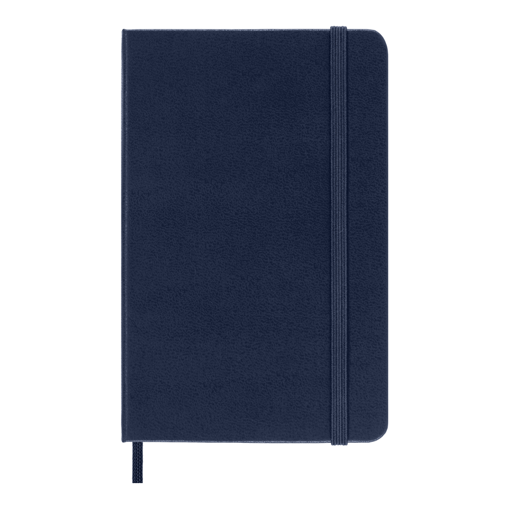 MOLESKINE carnet classique de poche bleu saphir ligné couverture rigide