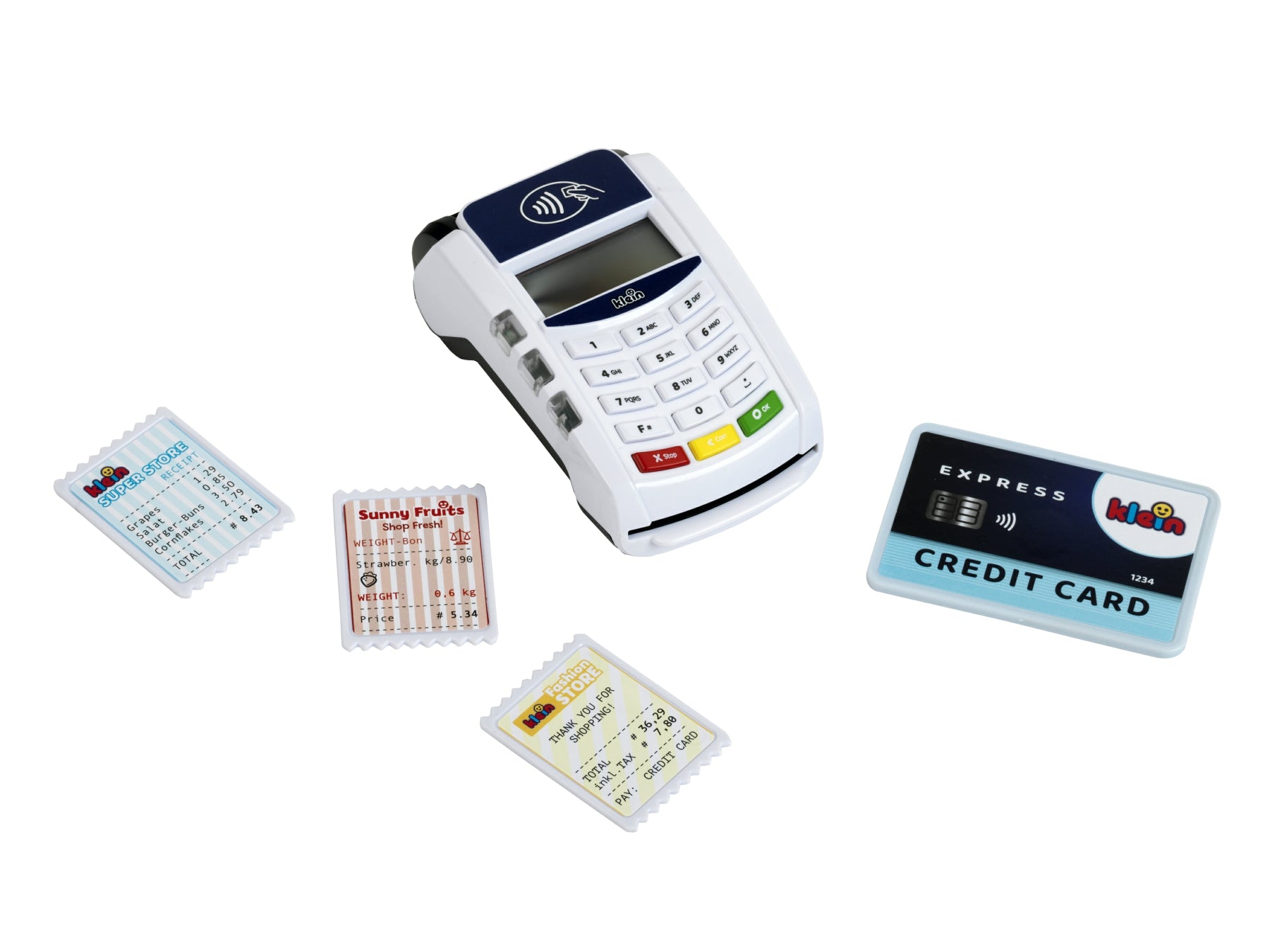 Klein terminal de paiement jouet électronique 9360 avec son et lumière