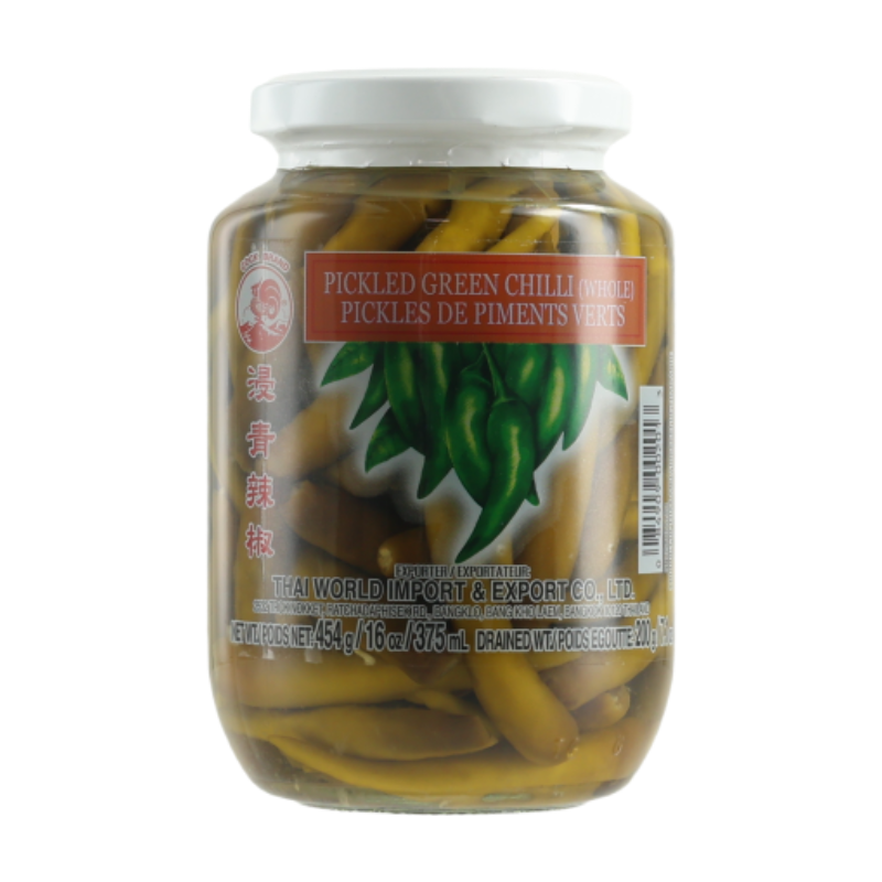 Cock Brand Piment vert thaï au vinaigre 454 g