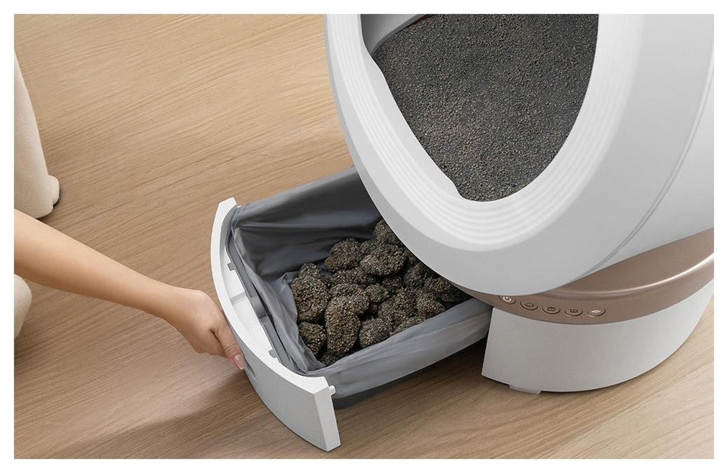MOVA LR10 Prime White Bac à litière intelligent pour chat