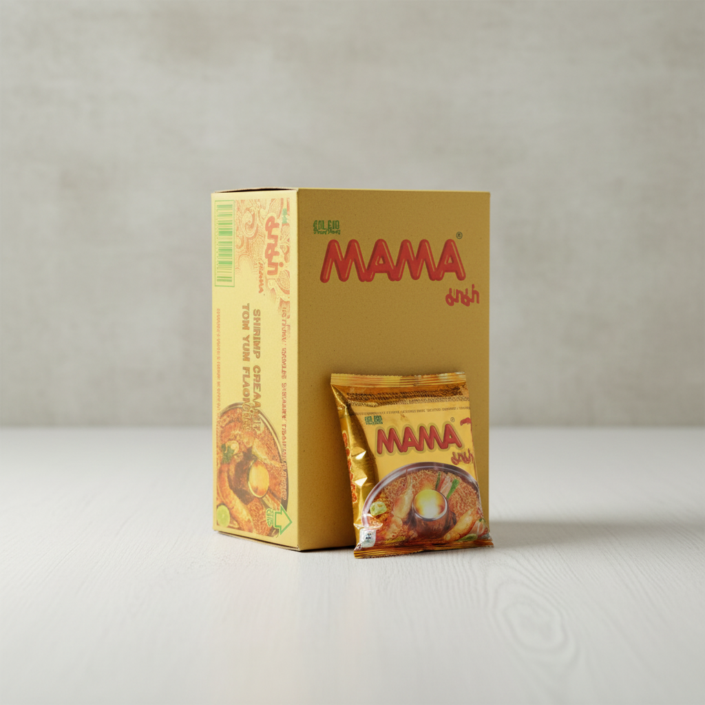 MAMA Nouilles instantanées saveur Tom Yum - 30 x 55 g