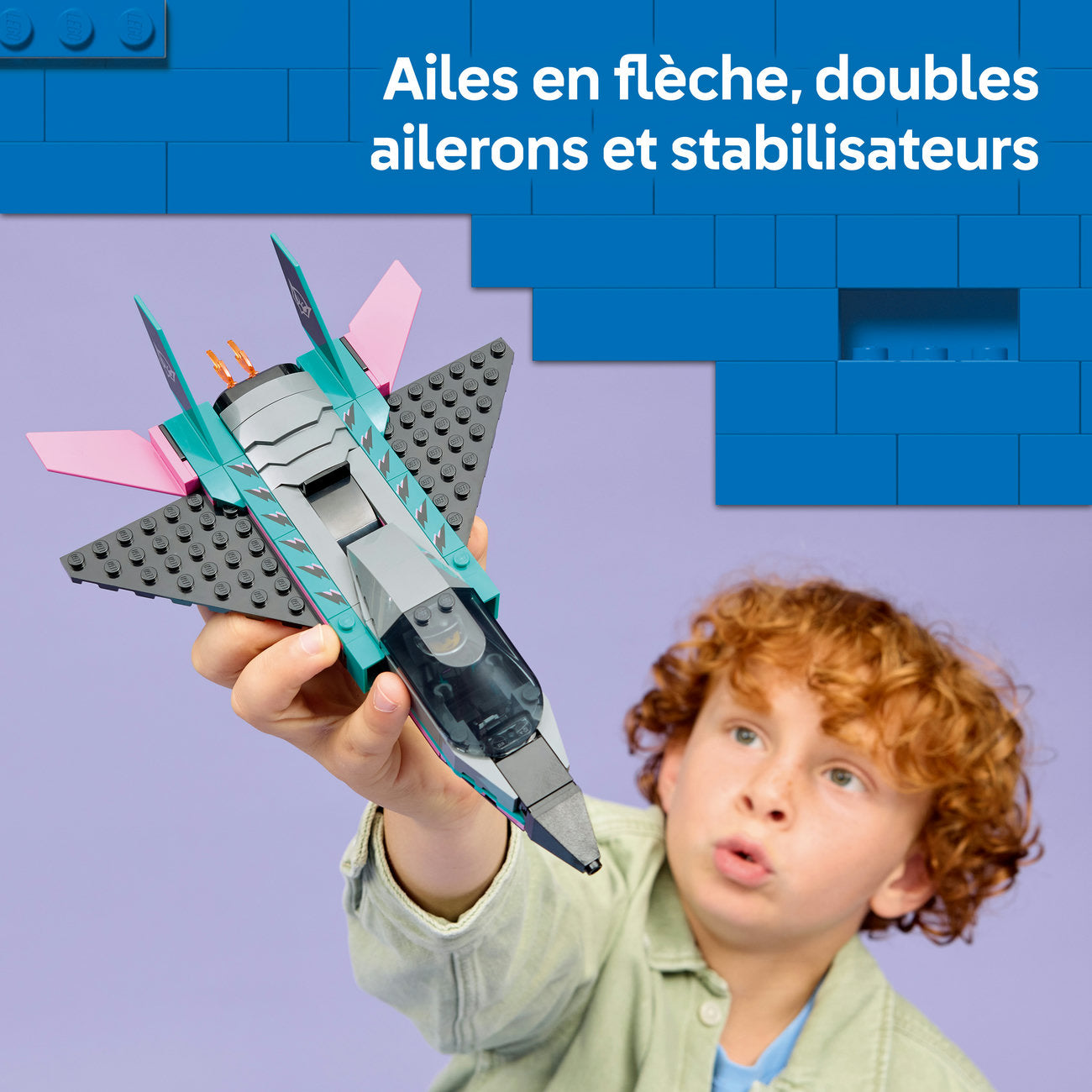 LEGO City 60489 Le jet contre la voiture