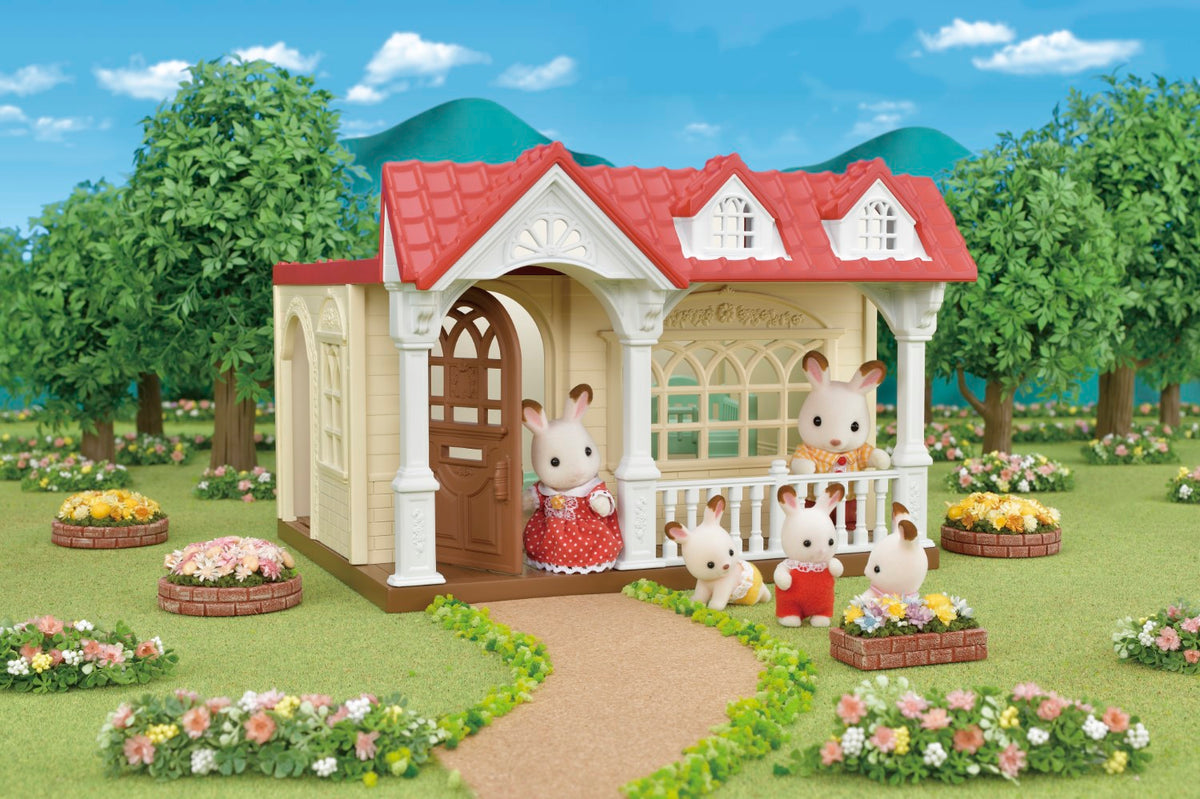 Sylvanian Families Ensemble de maison de poupée Sweet Raspberry Home