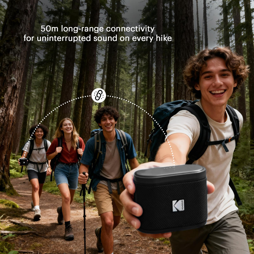 Kodak Soundbrix Enceinte Bluetooth - noir