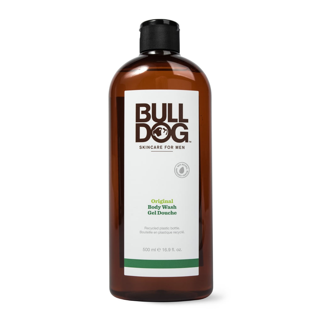 BULLDOG SKINCARE Original - Gel Douche pour Homme Parfum Agrumes - 500 ml