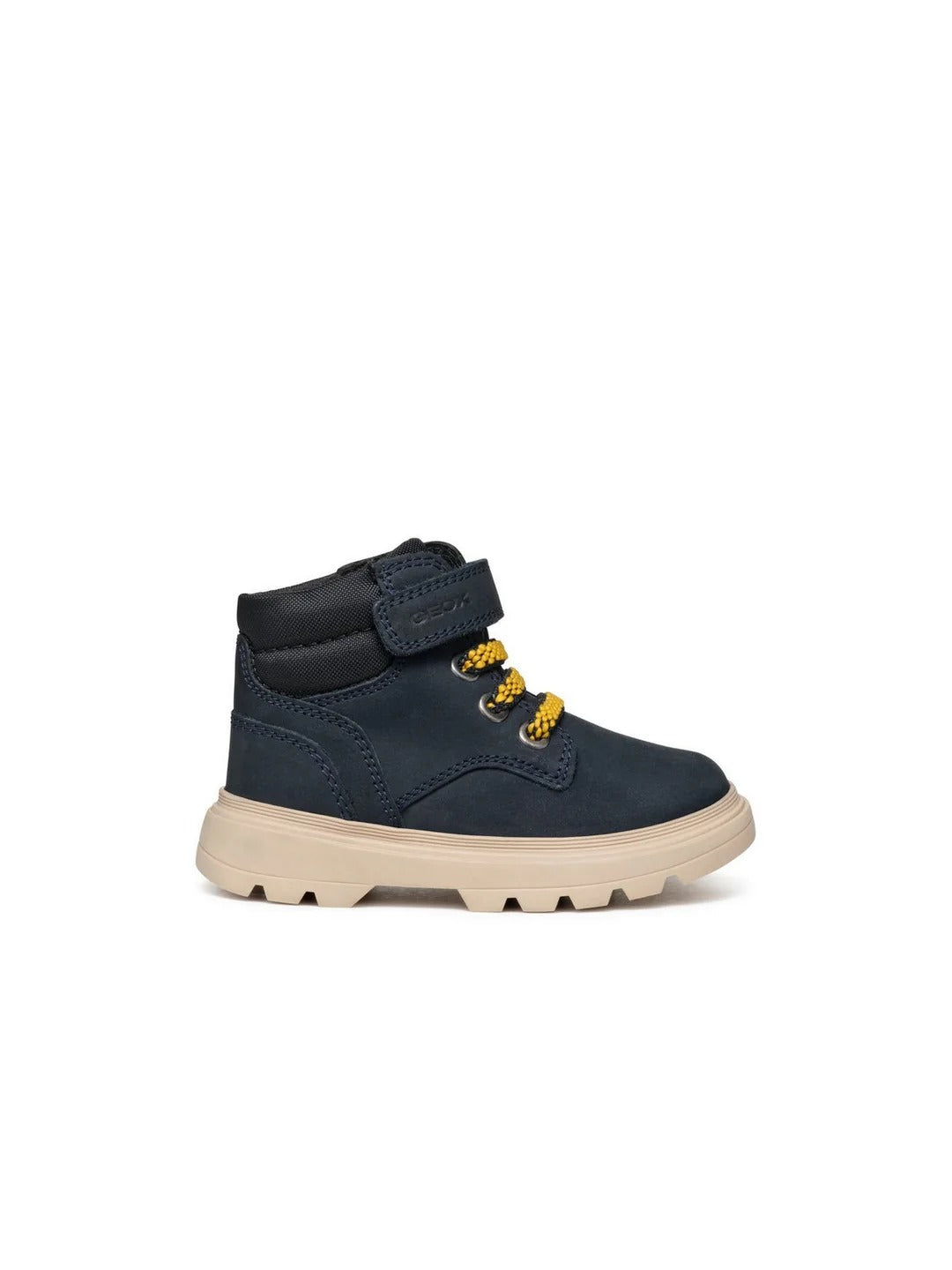 GEOX B Kiddartah Bottines Garçon Bleu marine/Noir