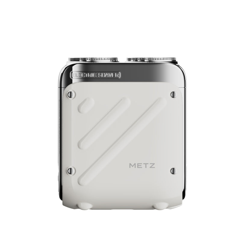 Rasoir électrique Metz Traveler pour homme, mini et portable, totalement étanche, cadeau parfait de la Qixi-Saint-Valentin pour petit ami, mari et père