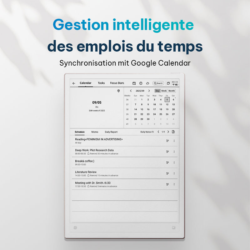 iFLYTEK AINOTE 2 tablette à encre électronique, tablette d’écriture 10,65" avec stylet, carnet numérique 4,2 mm, prise de notes par IA, prise en charge de ChatGPT, transcription en 16 langues, compatible Google Play pour réunions et études
