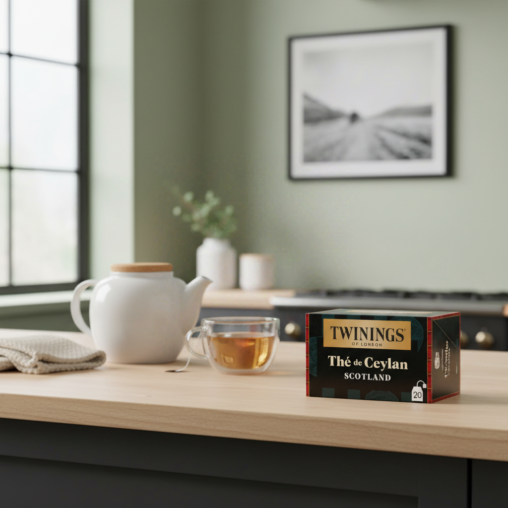 TWININGS Thé noir Ceylan - 20 sachets / 40 g