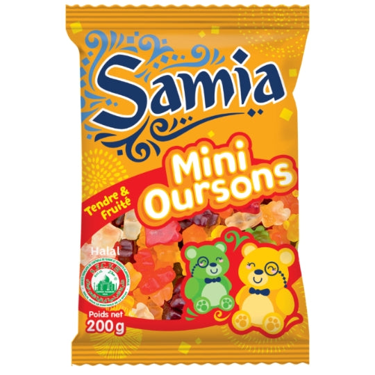SAMIA Bonbons Halal Ourson 200 g