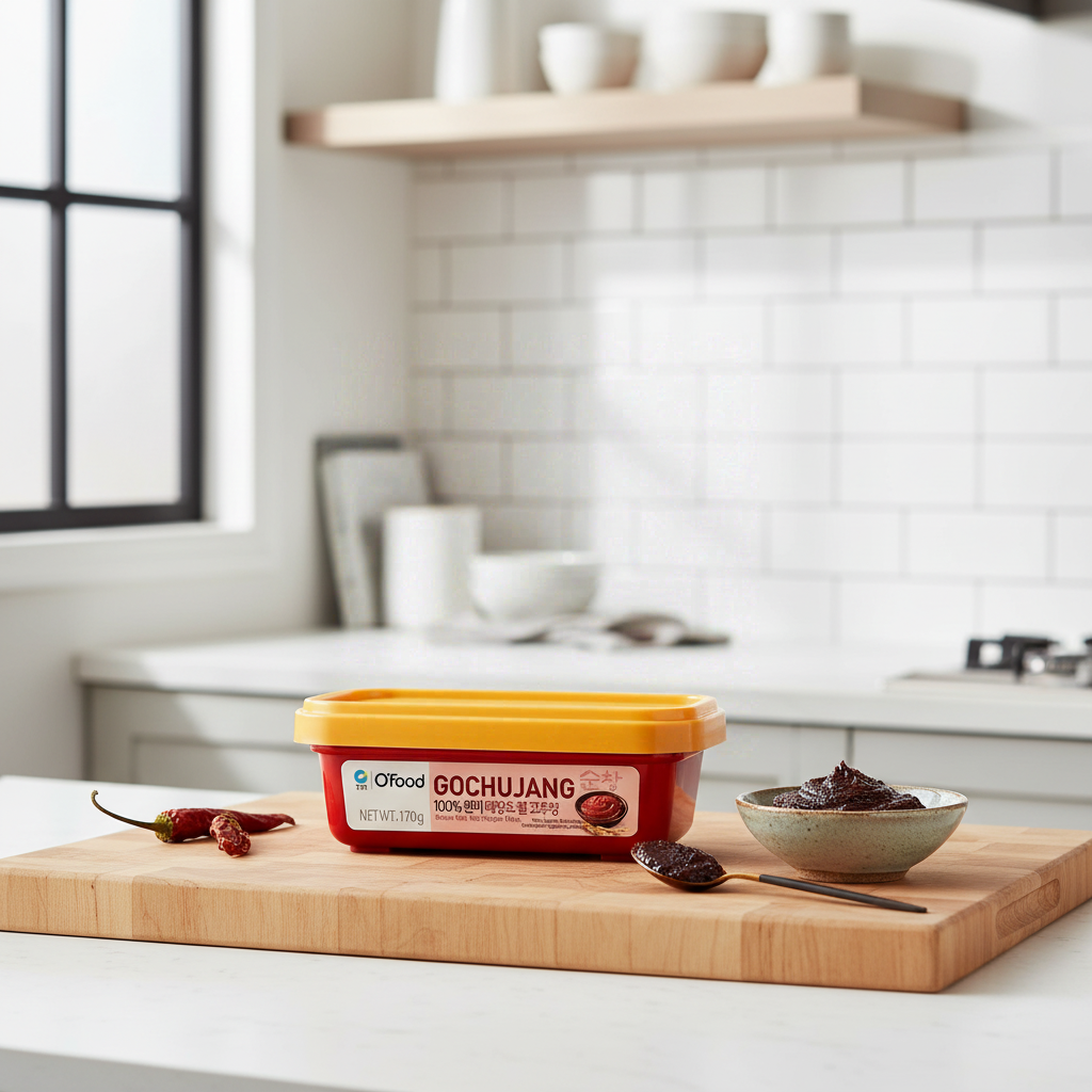 O'Food Pâte de haricots au piment fort Gochujang 170 g