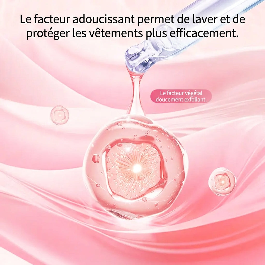 ochama Capsules De Lavage Parfumées, 40 Capsules (10G Par Capsule), Parfum De Tulipe, Parfum Longue Durée, Nettoyage Profond Des Textiles
