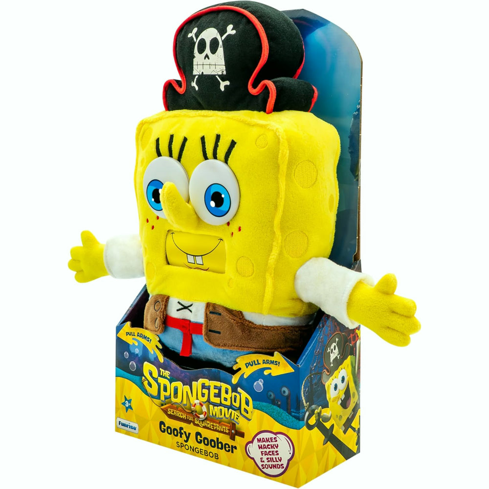 SPONGEBOB Goofy Goober Pirate Peluche Sonore Interactive