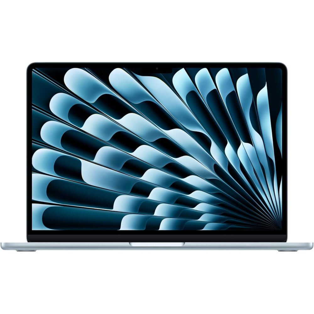Apple MacBook Air 15 pouces Puce M5 CPU 10 cœurs GPU 10 cœurs RAM 16 Go SSD 1 To Bleu ciel, AZERTY