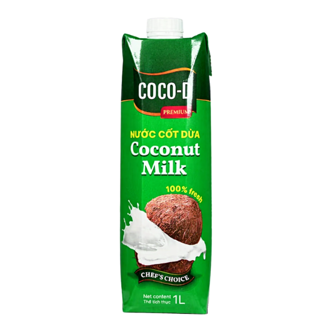 Coco-D Lait de coco UHT 1 L