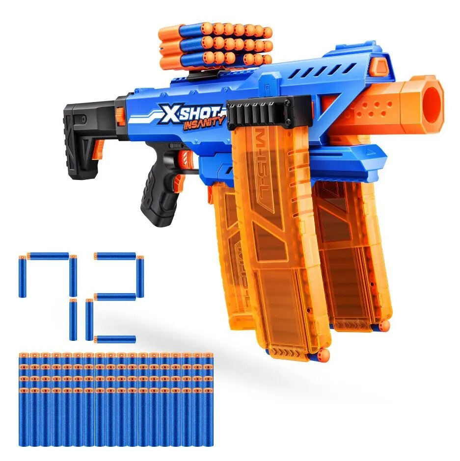 X-Shot Blaster Motorisé Clip Mania