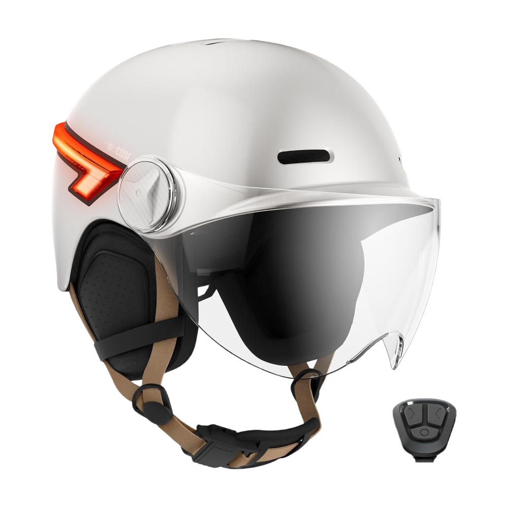 CASQUE LED GLOW Crème M TRANSPARENT