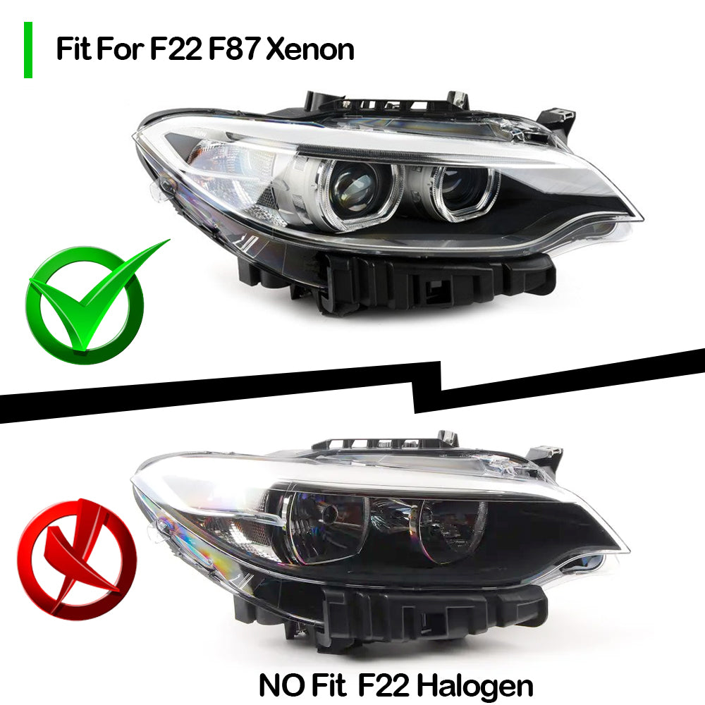TYPY Phares de voiture pour BMW Série 2 F22, projecteurs LED, feux de jour, clignotants dynamiques, 2014-2019