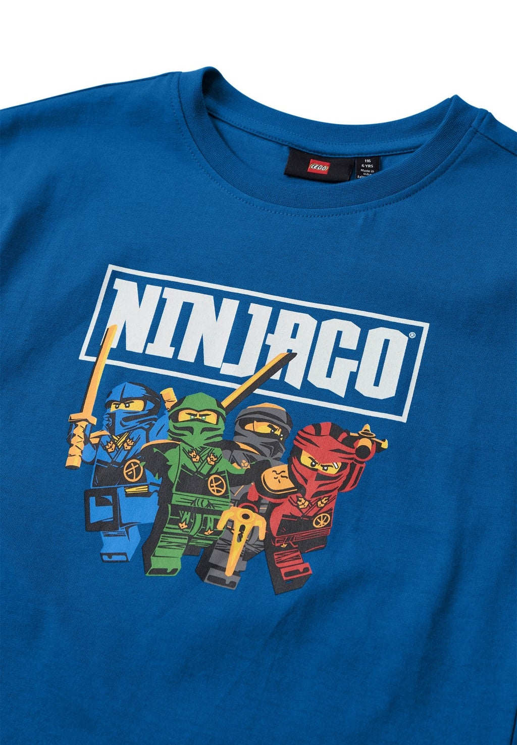 LEGO® NINJAGO® T-shirt manches courtes - LWTAFFY 621 Bleu 104