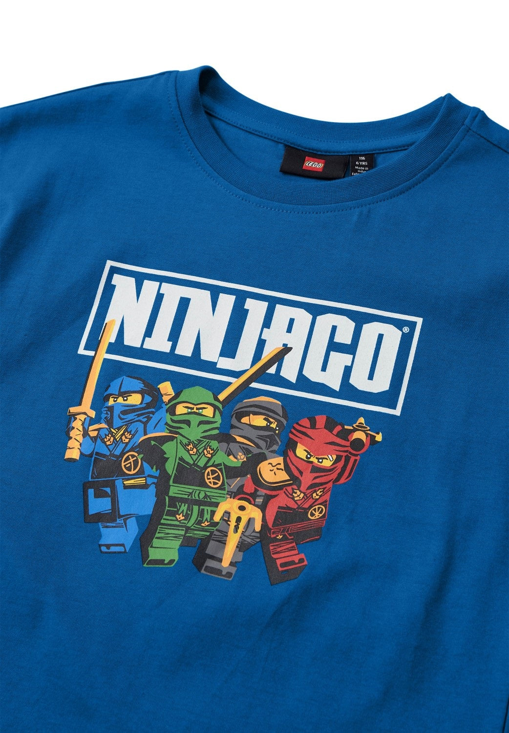 LEGO® NINJAGO® T-shirt manches courtes - LWTAFFY 621 Bleu 104