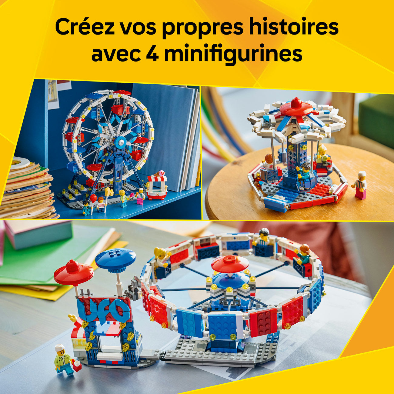 LEGO Creator 3-en-1 Ensemble de construction Grande roue légendaire 31389