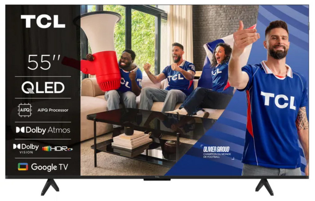 TCL 55P71K Téléviseur QLED - 55 pouces (139 cm) UHD 4K