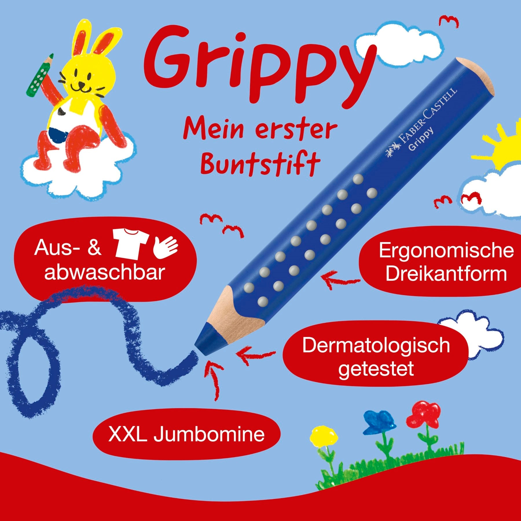 Faber-Castell Grippy BC Boîte de taille-crayons