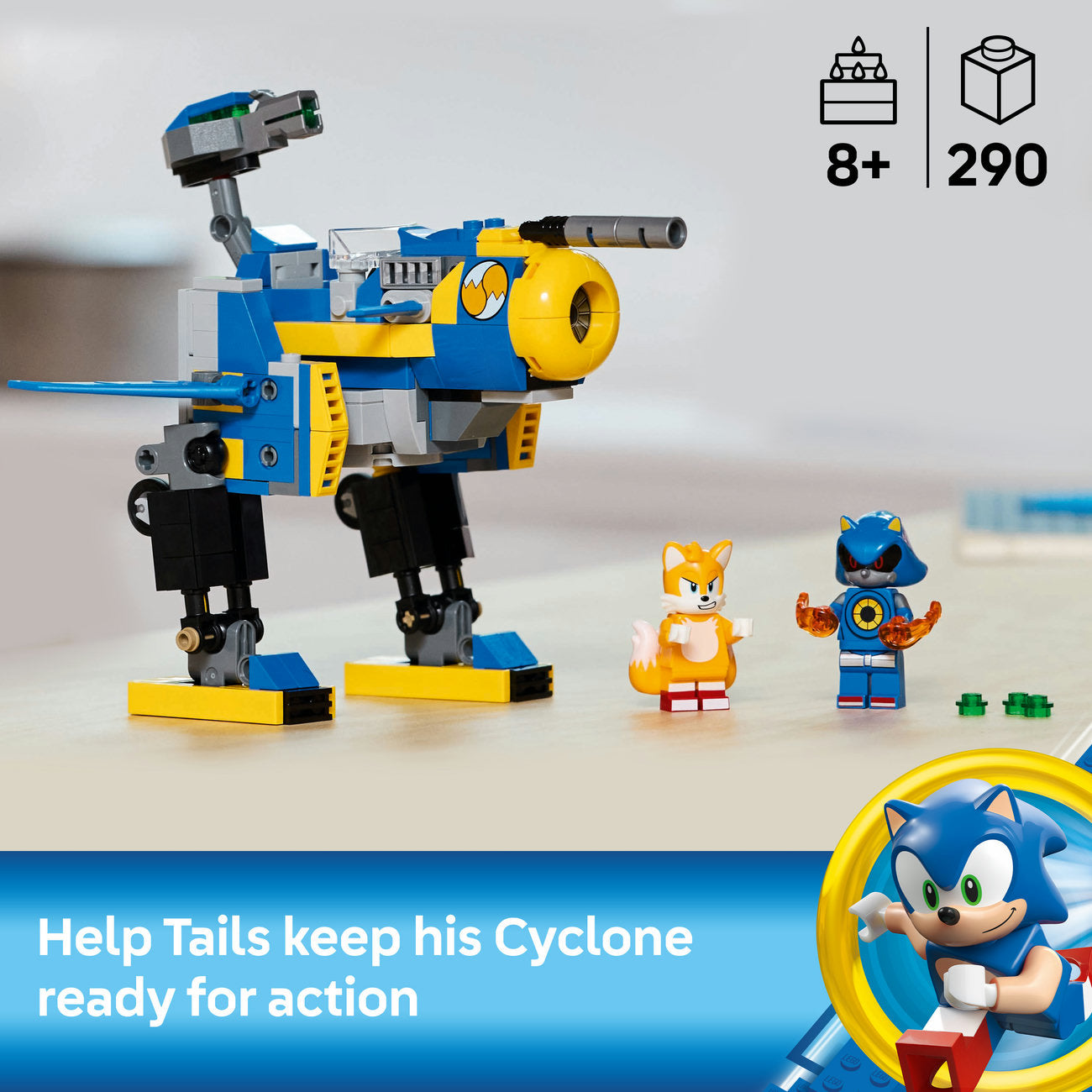 LEGO Sonic 77002 Cyclone contre Metal Sonic