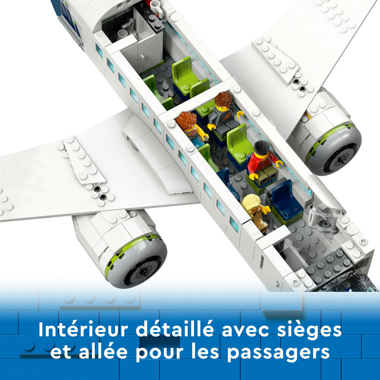 LEGO City 60367 Set de Construction Avion de Passagers