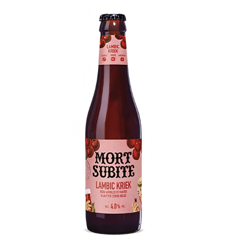 MORT SUBITE Bière Kriek 4,5 % - 33 cl