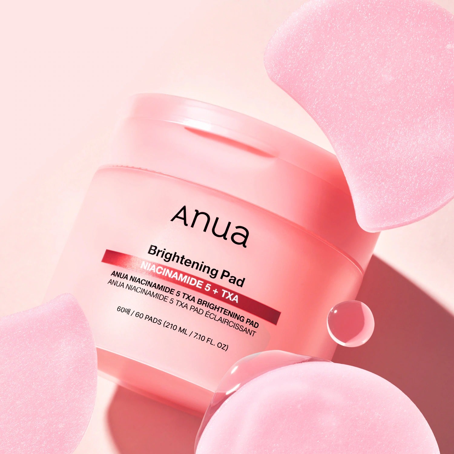 Anua Niacinamide 5 TXA Disques Éclaircissants 210 ml (60 Pièces) EU