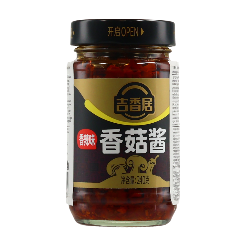 Ji Xiang Ju Sauce aux champignons épicée 240 g