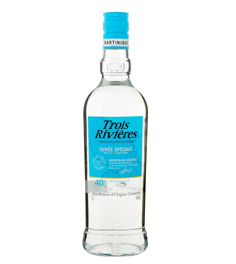 TROIS RIVIERES Rhum blanc agricole Martinique 40% 70 cl