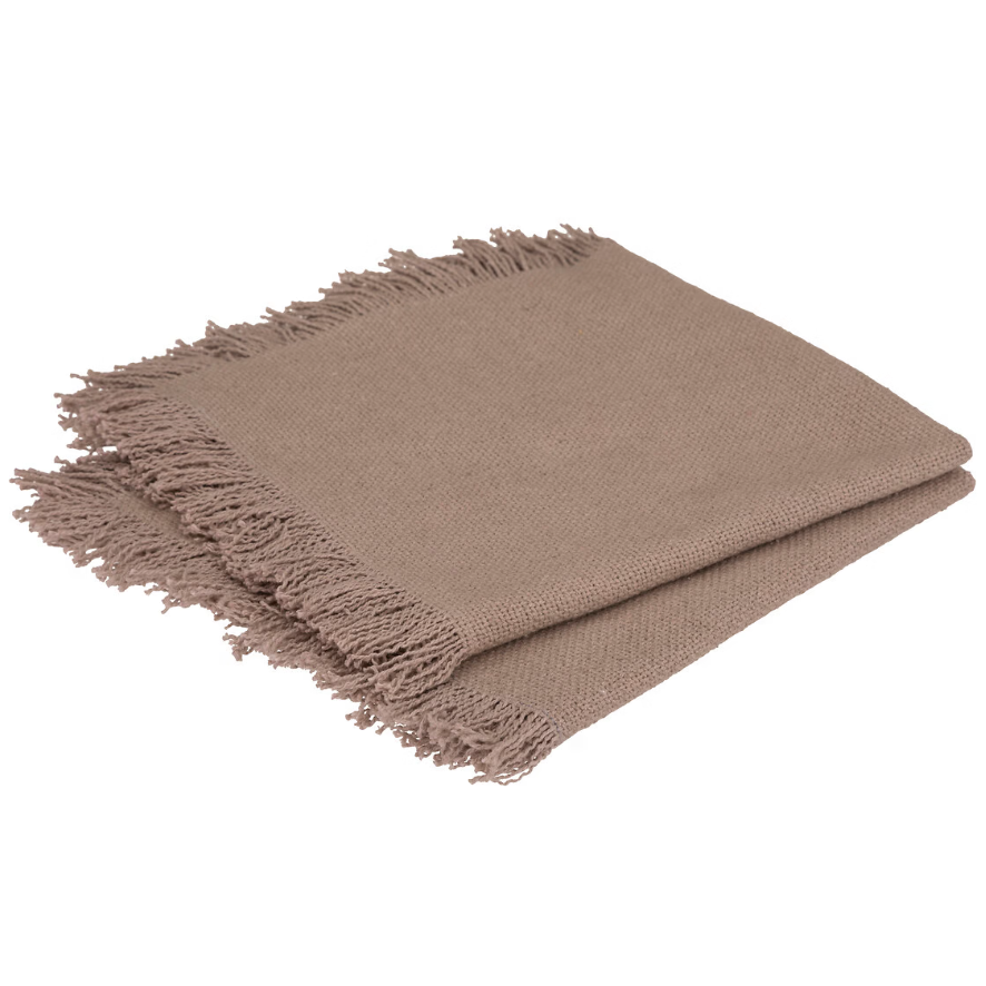Atmosphera 2 Nappes Maha Anthracite 40 x 40 cm