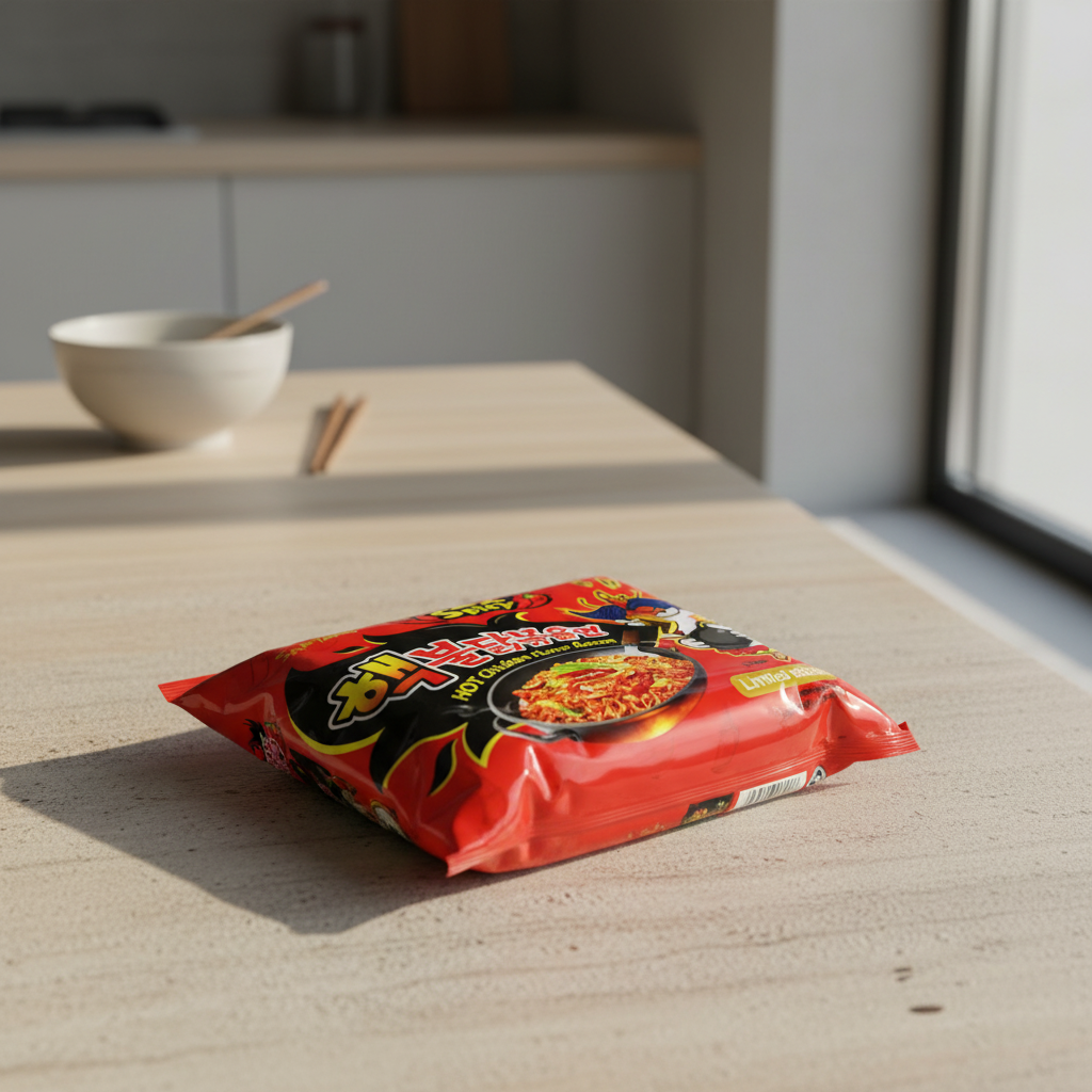 Samyang Nouille instantanée – Ramen Buldak doublement épicée – 140 g