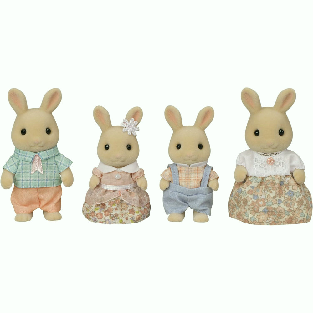 Sylvanian Families Set de Figurines Famille Lapin Lait