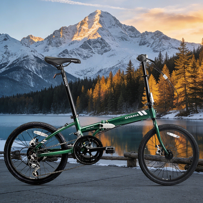 OYAMA Skyline 500 Vélo pliant - Vert