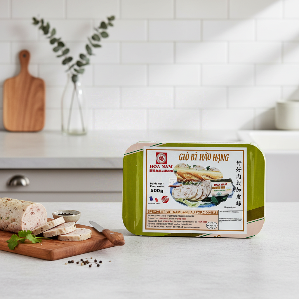 Hoa Nam Pâté de porc avec couenne 500 g