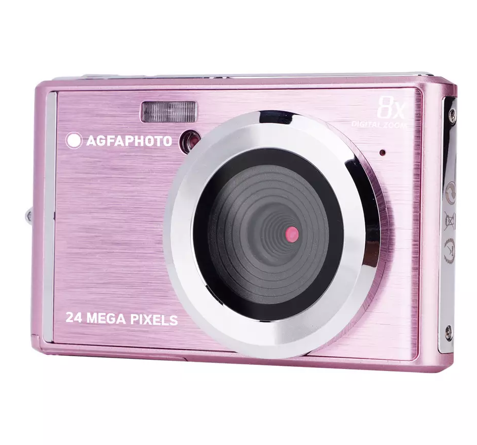 AgfaPhoto Realishot DC5500 Appareil photo numérique 24 MP - Rose