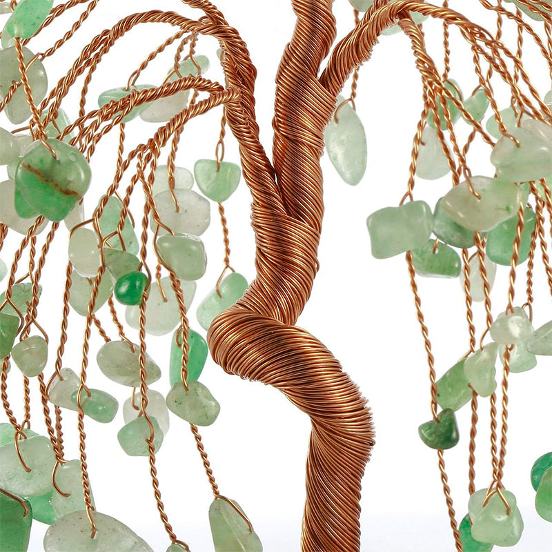 Ju7cer 1 pièce d'artisanat en cristal naturel brut attirant l'argent, arbre à argent, décoration de base, décoration d'intérieur, Noël, cristal de guérison, adapté pour la maison, le bureau et la décoration de pièce